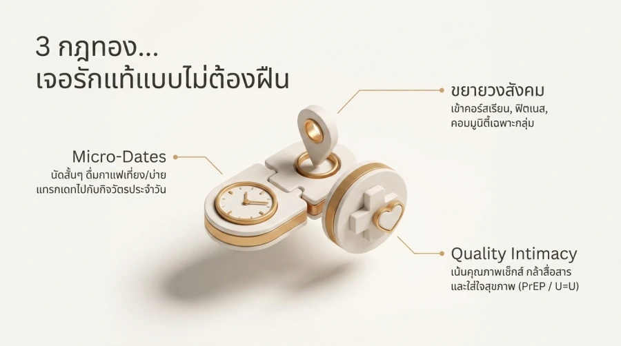 เคล็ดลับให้ เกย์หลัง 30 เจอรักแท้