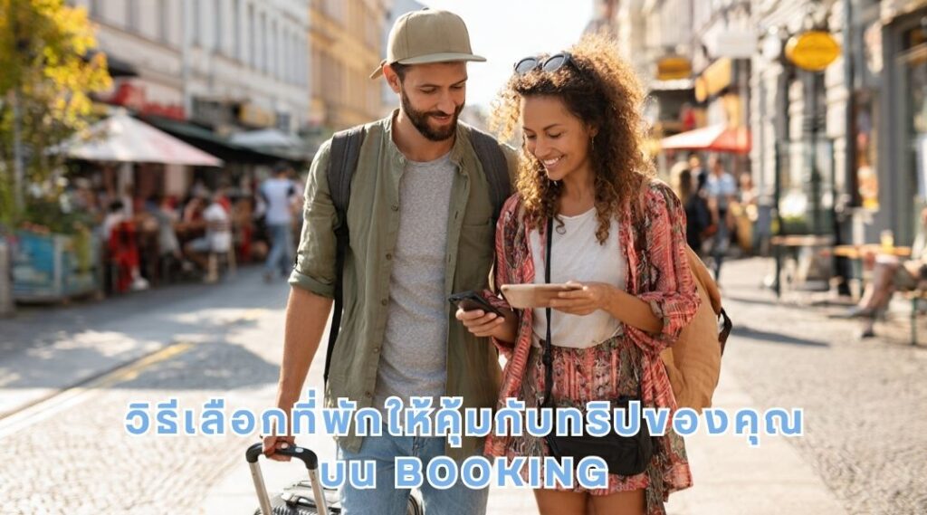 วิธีเลือกที่พักให้คุ้มกับทริปของคุณบน Booking