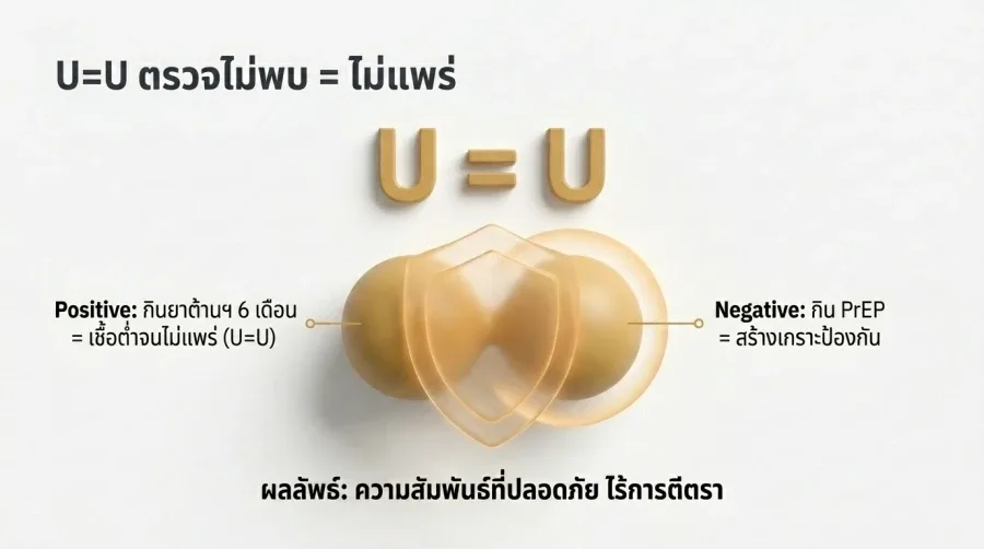 เมื่อ U=U ลบภาพจำเดิมๆ ของ HIV