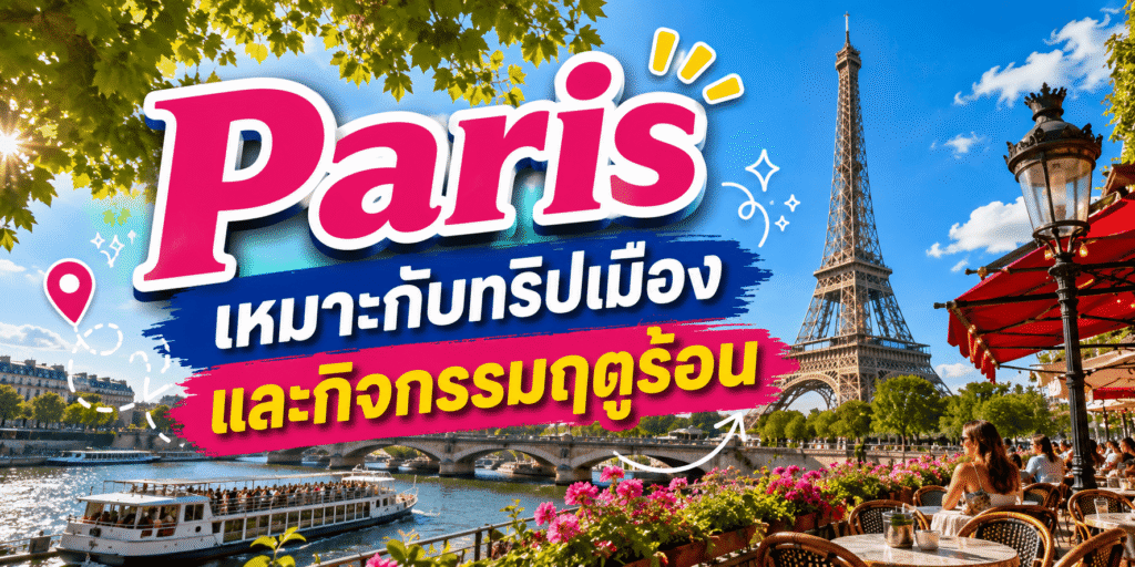 เที่ยวยุโรปเดือนกรกฎาคม ไปไหนดี 5 จุดหมายยอดฮิต